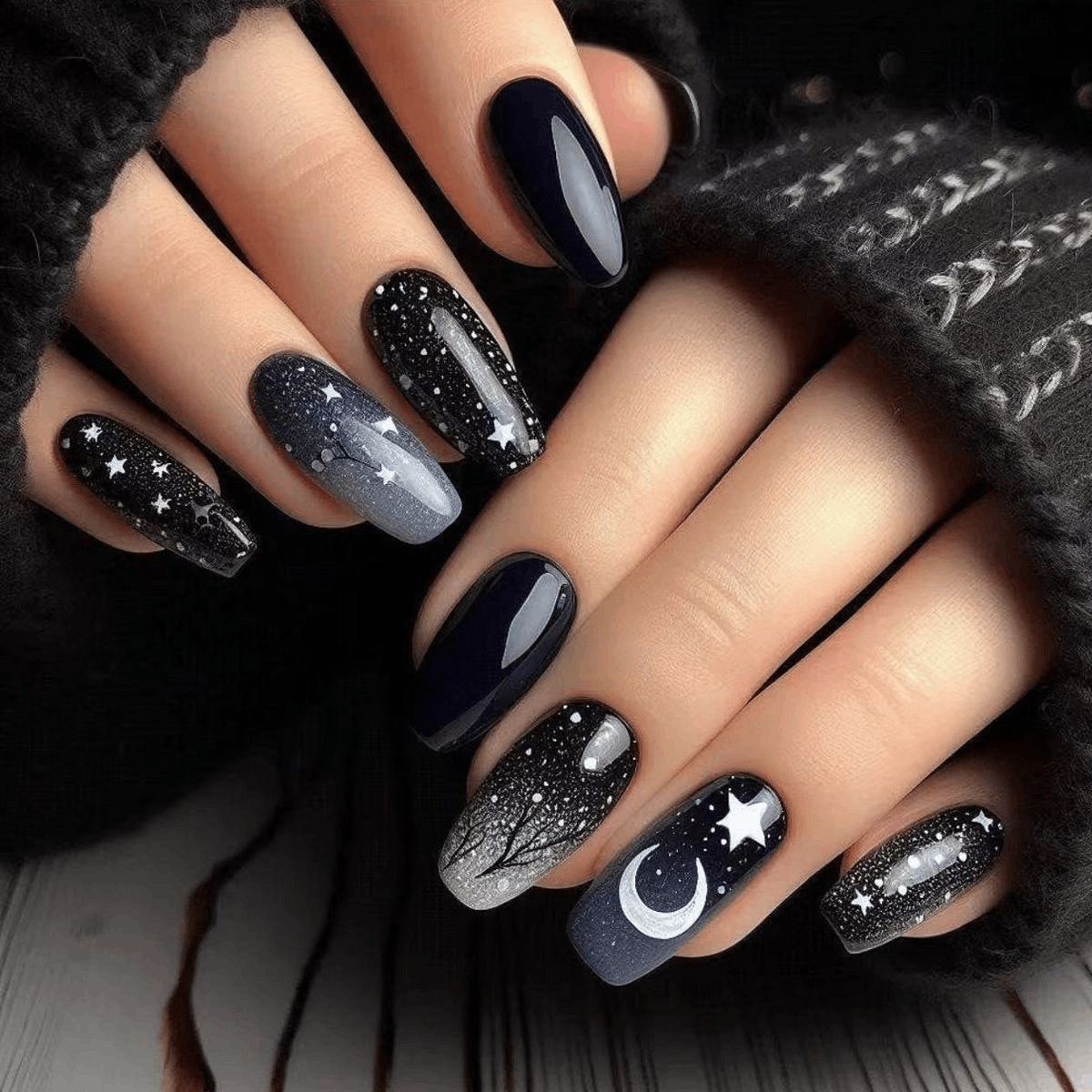 Why I Love Short Coffin Black Nail Designs — And How You Can Design Your Own Nails Too